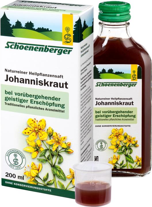 Produktbild Schönenberger Johanniskraut naturreiner Heilpflanzensaft, 200 ml Lösung