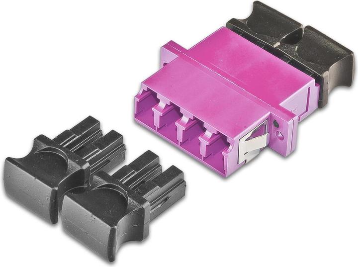 Actual product image Lightwin FO coupling LC-LC (4-fold), OM4 (Network coupling)