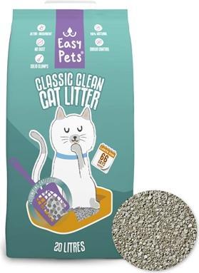 Easypets Classic Clean Clontvormende Kattenbakvulling (Clumping, 20.40 kg)