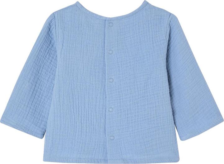 Image du produit Vertbaudet Bio-Kollektion: Baby Hemdbluse aus Musselin (80)