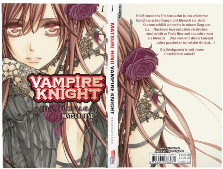 Actual product image Vampire Knight - Memories 1 (German, Matsuri Hino, 2017)