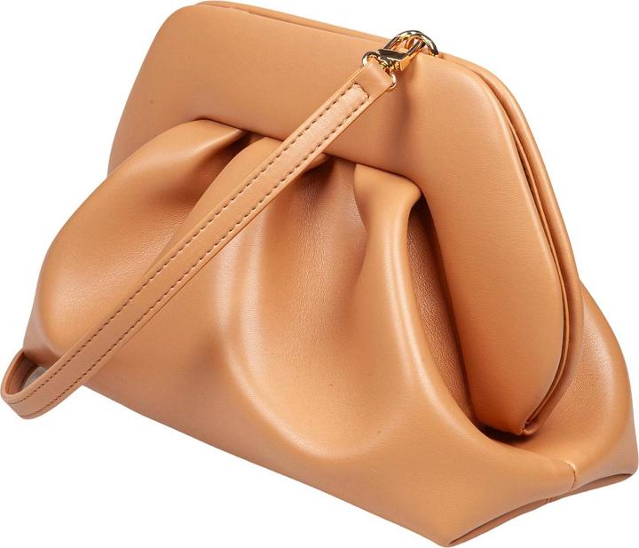 Image du produit Themoirè vegan fabric clutch bag color leather