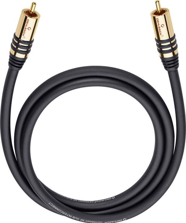 Actual product image Oehlbach Nf Sub (10 m, Cinch)