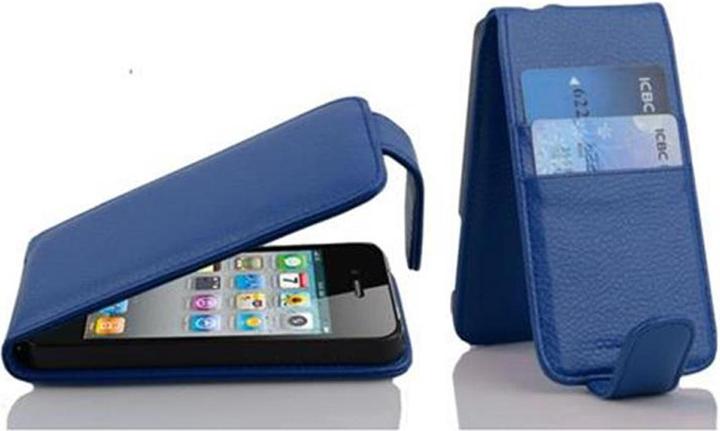 Produktbild Cadorabo Flip mit Kartenfach Cover (Apple iPhone 4s, Apple iPhone 4)