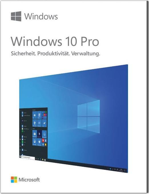 Produktbild Microsoft Windows 10 Pro (1 User, unbegrenzt)