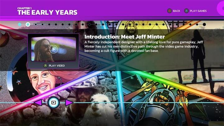 Actual product image Clear River Games Llamasoft The Jeff Minter Story (PS5)