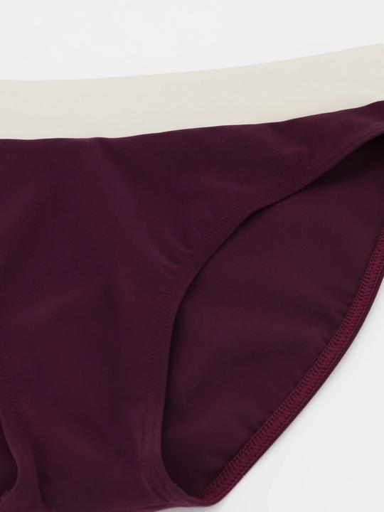 Produktbild Volans Bikini Hose bordeaux (38)
