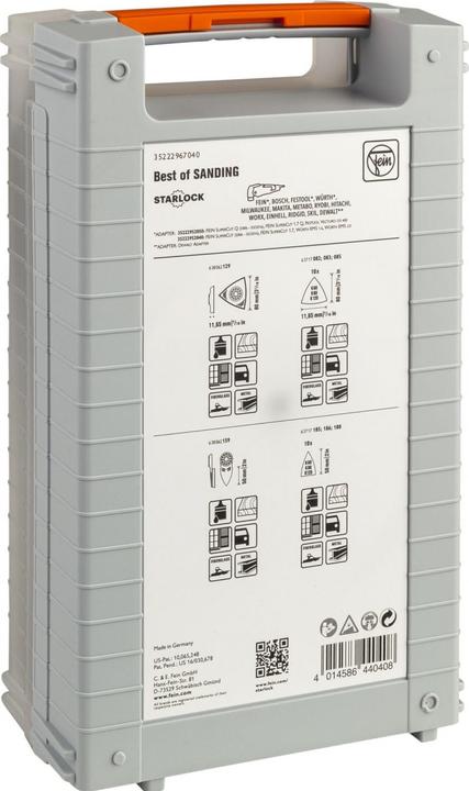 Produktbild Fein Best of Starlock Sanding (K60, K120, k80)