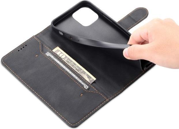 Actual product image MU Classic Retro Leather Bookcover Sleeve (Apple iPhone 14 Plus)