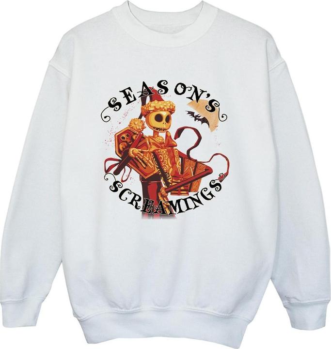 Disney The Nightmare Before Christmas Seasons Screamings Sweatshirt Jungen