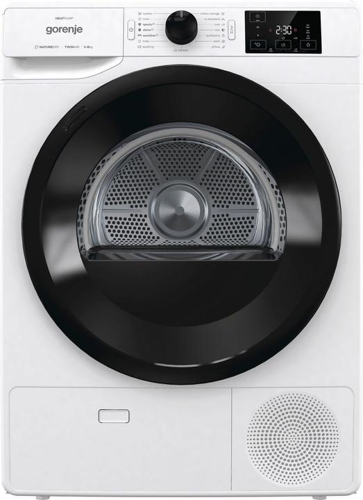 Image du produit Gorenje DNE82/GN Sèche-linge à pompe à chaleur A++ 8kg Demi-charge TwinAir (8 kg)