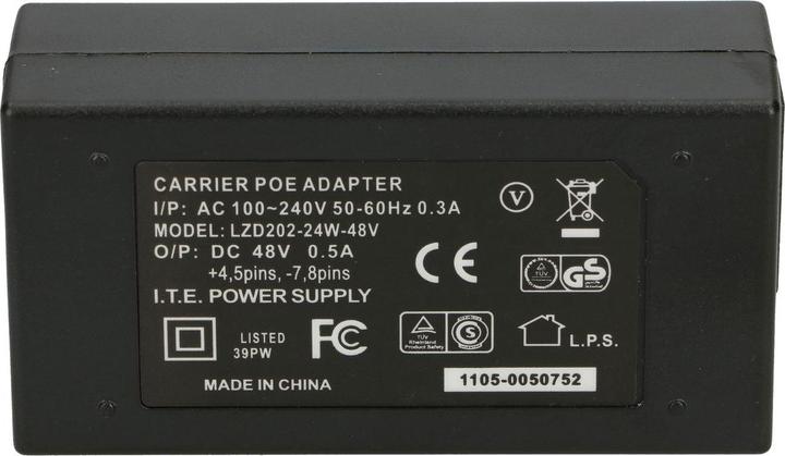 Image du produit Extralink EX.14176 adaptateur de puissance/inverseur Indoor Black (Câbles de réseau)