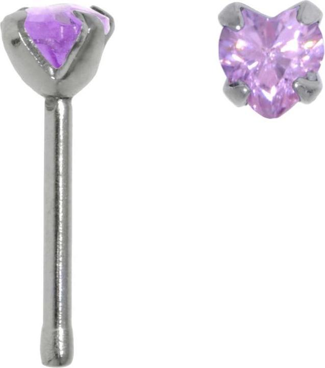 Image du produit Bijouteria Piercing nez (Acier chirurgical 316L, Zircone)