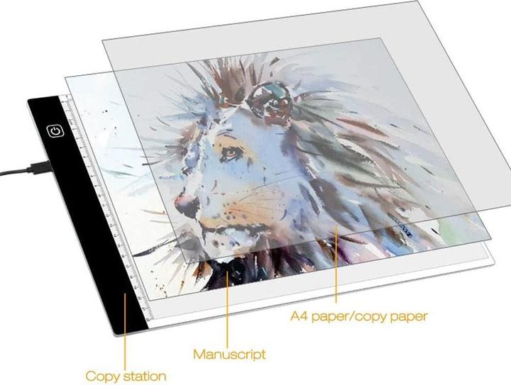 Immagine prodotto I Am Creative Lavagna a LED (46 x 34 cm)