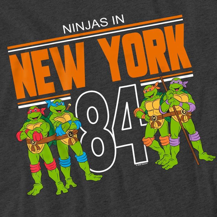 Actual product image Teenage Mutant NT Unisex Adult TMNT NYC T-Shirt (XL)