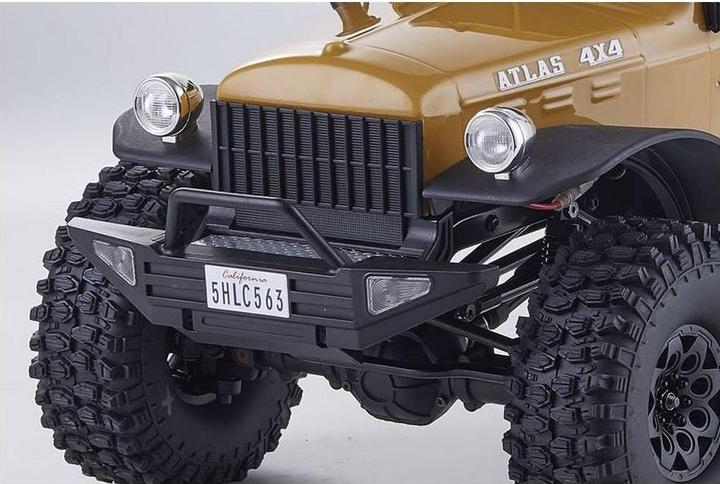 Image du produit RocHobby Scale Crawler Atlas Mud Master 4WD Jaune, ARTR, 1:10 (RTR Prêt à fonctionner)