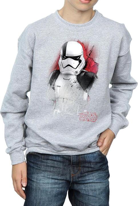 Immagine prodotto Star Wars The Last Jedi Stormtrooper Brushed Felpa Ragazzi (152, 158)