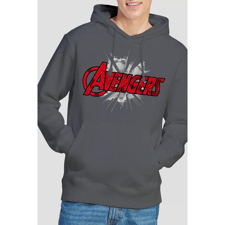 Actual product image Mens Avengers Bash Logo Hoodie (S)