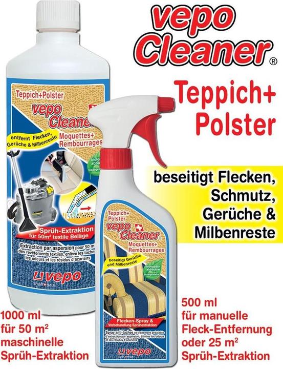 Produktbild Vepocleaner Teppich Polster Flecken-Spray