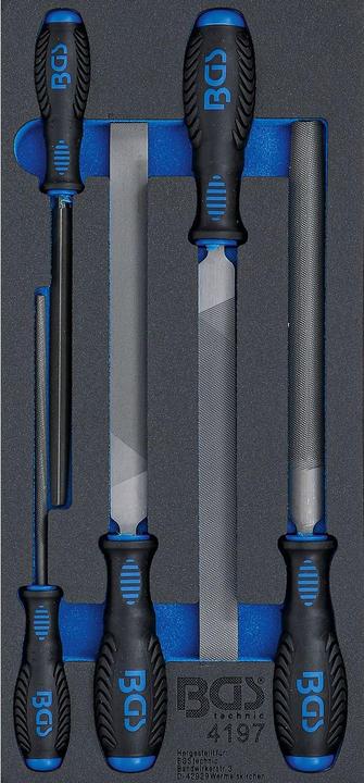 Actual product image BGS Tool Tray 1/3: Machinist's File Set 5 pcs.