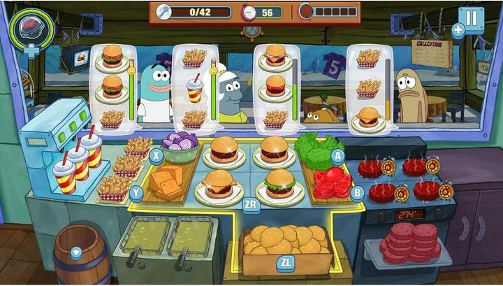 Actual product image Nighthawk Interactive SpongeBob: Crispy Cooking Duel - Extra Crispy Edition (Switch, DE)