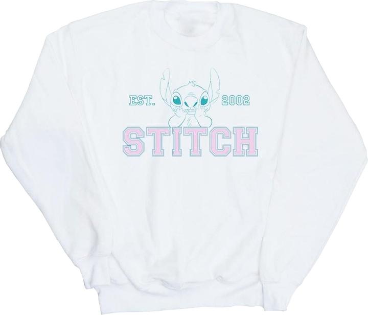 Actual product image Disney Girls Lilo And Stitch Collegial Pastel Sweatshirt (140, 146)