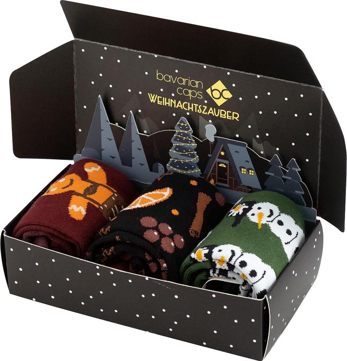 Produktbild Bavarian Caps Weihnachtszauber 3er Pack (3er Pack, 36 - 40)
