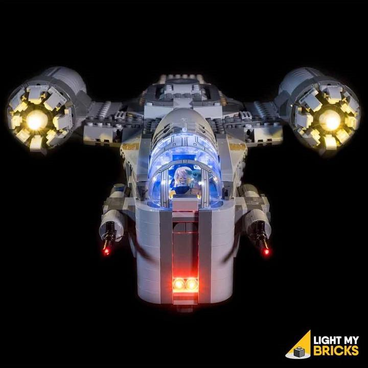 Produktbild Light my bricks LED Licht Set für LEGO Stars Wars - The Mandalorian - Transporter des Kopfgeldjägers