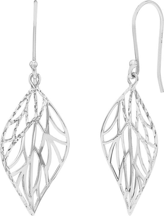 Produktbild zz_ArchivedByPCD_Amor Schmuck_zu_Amor Amor Ohrschmuck für Damen, 925 Sterling Silber | Blatt (Silber 925)