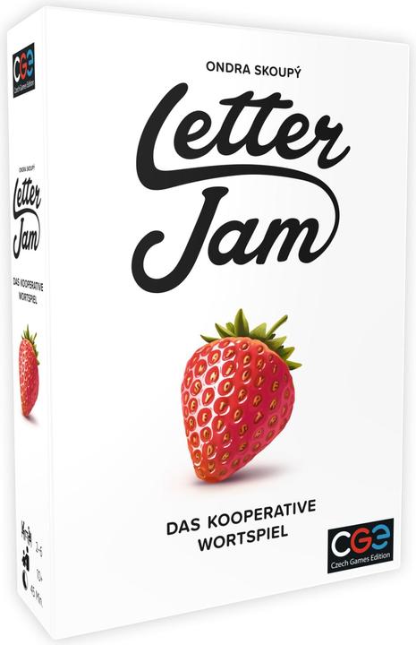 Czech games edition CZ108 - Letter Jam, Card game, 2-6 players, from 10 years (DE edition) (German)