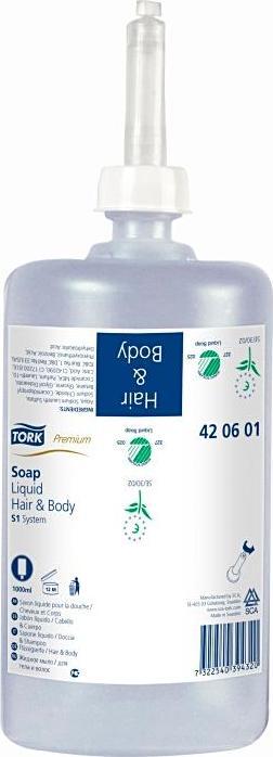 Tork Duschcreme Flüssigseife 1,0 l (Flüssigseife, 1000 ml)