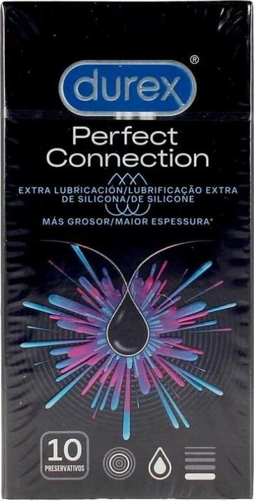 Actual product image Durex Perfect Connection Silicone Extra Lubrication 10 Units (10 pcs.)