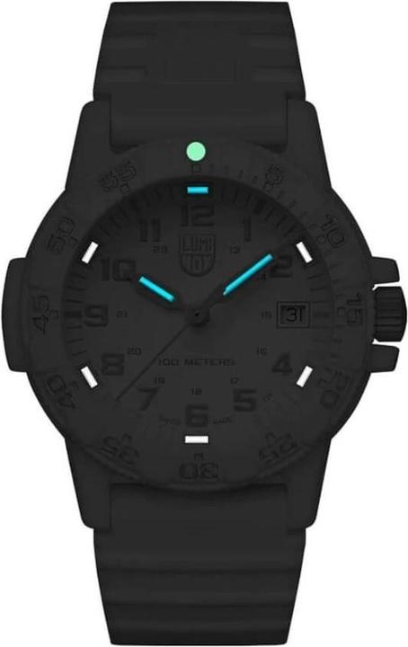 Immagine prodotto Luminox Tartaruga marina Leatherback Serie 0300 (Fatto in Svizzera, Orologio da polso analogico, 39 mm)