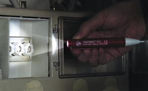 Produktbild Testboy 111 BerÃ¼hrungsloser Spannungstester 110-1000V (CAT III 1000V, CAT IV 600V)