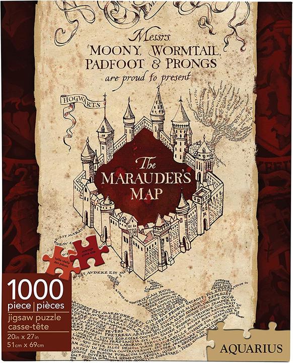 Image du produit Aquarius Puzzle Harry Potter La carte du rôdeur (1000 pièces) (1000 pièces)