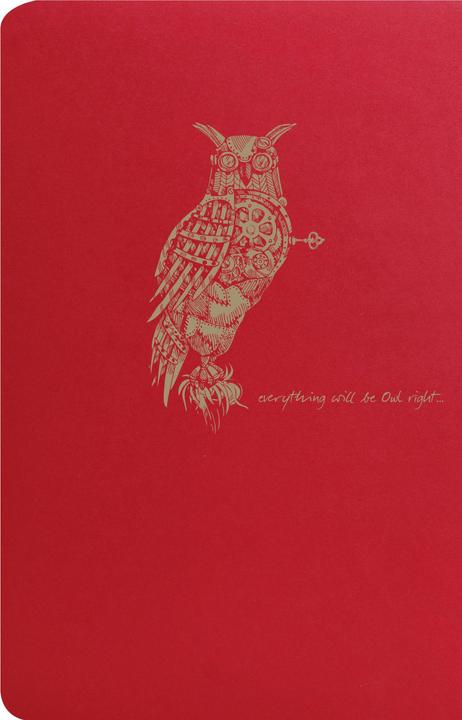Actual product image Clairefontaine Flying Spirit Notebook (Lined, Hardcover)
