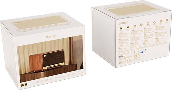 Produktbild Edifier D32 Multiroom-fähiger WiFi Speaker Bluetooth holz retail (11 h)