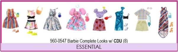Produktbild Barbie Fashions Outfits (Assortiert - 1 Pack)