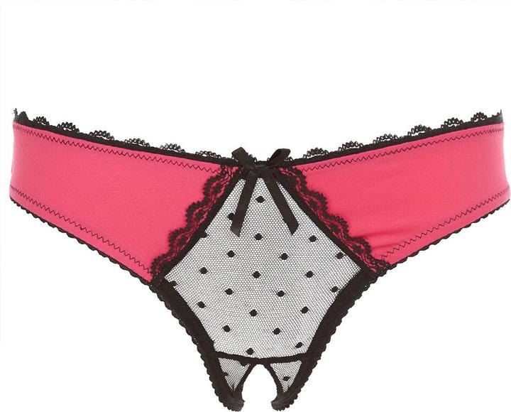 Produktbild René Rofé Schrittfreies Rüschenhöschen Rosa, S/M (S/M)