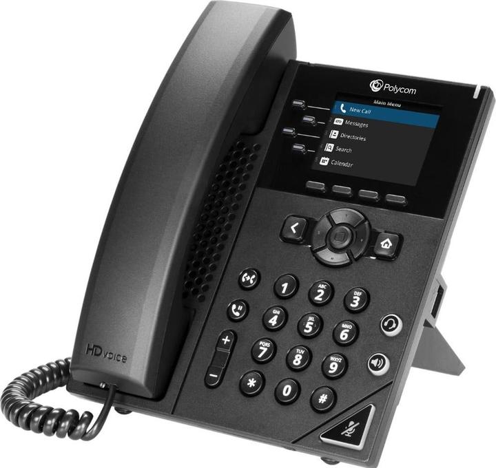 Actual product image Poly Desk phone VVX 250 Obi Edition Black, Google Voice