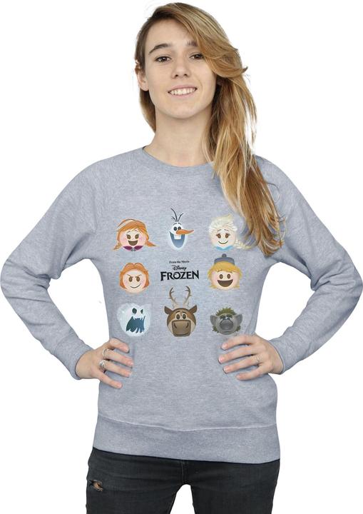 Immagine prodotto Disney Frozen Heads Felpa Donna (XL)