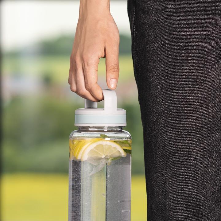 Productafbeelding Xavax Drinkfles, 1250 ml, deksel met handvat, transparant (1.25 l)