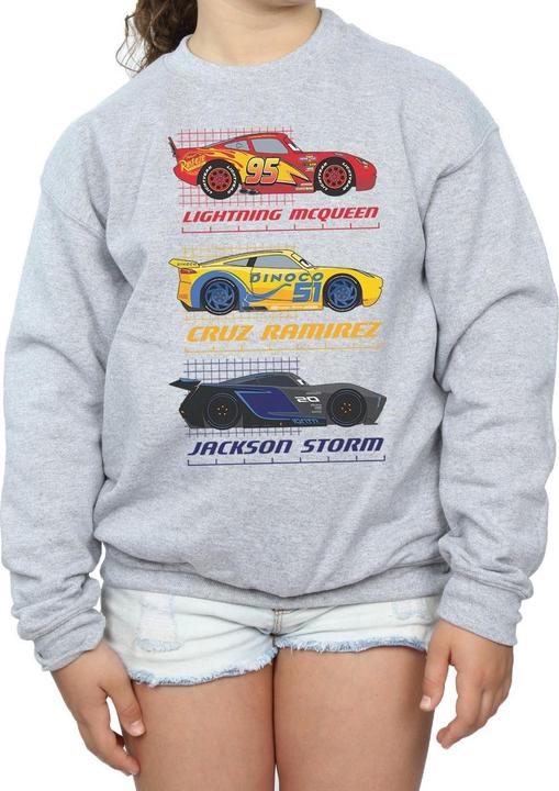Image du produit Disney - Sweat CARS RACER PROFILE - Fille (140, 146)