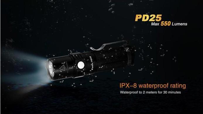 Image du produit Fenix Pd25 (9.30 cm, 550 lm)