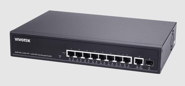 Immagine prodotto Vivotek AW-GEL-105A-110 Switch PoE, 8xGE PoE + 1xGE UTP + 1xGE SFP (10 Porti)