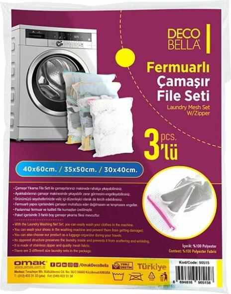 Produktbild DecoBella Wäschenetz Set
