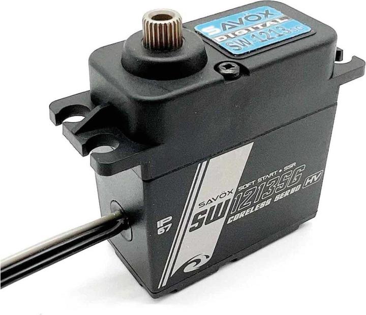 Actual product image Savöx SW-1213SG (8,4V/42KG/0,14s) Digital Coreless Standard Servo Waterproof