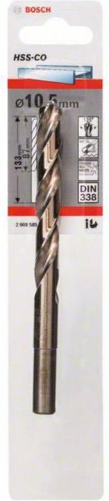 Actual product image Bosch Professional Zubehör Metal drill HSS-Co 10,5x87x (5 mm)