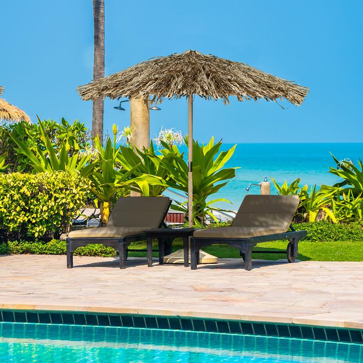 Produktbild Relaxdays Hawaii Sonnenschirm (2.38 m)