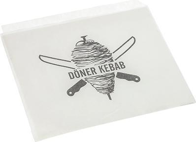 Actual product image Papstar Doner kebab bags (1000 x)